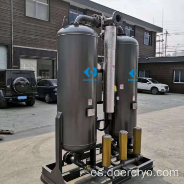 Planta generadora de oxígeno comercial de alta pureza y bajo costo
